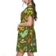 thumbnail image 2 of Balery Camping 1 Vestidos sueltos de manga corta para mujer, vestidos de verano 2025, vestidos casuales de corte A con vuelo., 2 of 6
