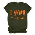 thumbnail image 1 of Birdeem T-Shirt pour Femme à Manches Courtes avec Imprimé de Lettres pour la Saint-Valentin, Haut/chemise à Manches Courtes à Col Rond, 1 of 1
