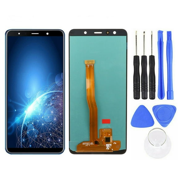 Koszal Écran Tactile de Remplacement AMOLED Numériseur pour Samsung A7 2018 SM-A750F