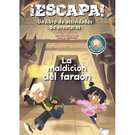 Escapa! La Maldición del Faraón, (Hardcover)