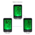 thumbnail image 3 of Labymos Waterproof Bicycle Computer With Backlight Wired Bicycle Computer Bike Speedometer Odometer Bike Stopwatch,Black, 3 of 5