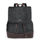 thumbnail image 1 of Fotbe Black Glitter Mochila Bolso con Estampado para Mujer, Mochila Antirrobo de Nylon Impermeable, Bolsa Ligera de Hombro, 1 of 4
