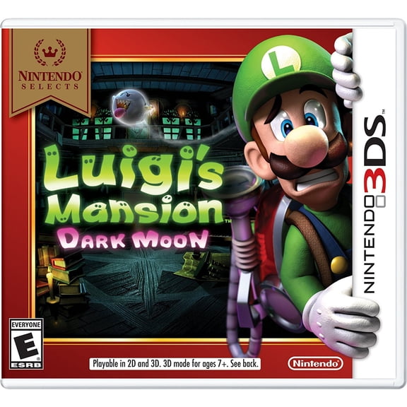 Luigi Mansion: Dark Moon - Nintendo 3DS