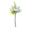 thumbnail image 2 of Rama de huevos de pascua artificiales | Decoración realista de espuma con bayas | Multicolor 35cm | Arreglo festivo de primavera realista | Exposición navideña resistente y duradera, 2 of 6