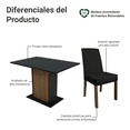 thumbnail image 4 of Juego de Comedor con Mesa y 4 Sillas Madesa Zion MN, 4 of 9