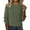 Green, variant on Women's Solid Color Pullover Sweater, Soft Wool Blend Knit Top with Classic Crewneck, Comfortable Long Sleeve Casual Sweater for Women, Versatile Layering Piece for Spring and Autumn Light Blue XL