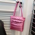 thumbnail image 1 of Bolso ligero para mujer, bolso informal para citas de invierno de gran capacidad (rosa), 1 of 8