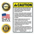 thumbnail image 7 of South Carolina Caution Sign, Complies With State Of South Carolina Pool Safety Code, 24x36 Corrugated Plastic, 7 of 7
