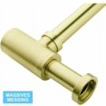 thumbnail image 5 of Piège en Laiton Massif, Haute Résistance à la Rouille Assure la Longévité, Design Désodorisant Maintient le Contrôle des Odeurs, Hauteur Réglable pour Divers Éviers, Finition Or Brossé Ajoute une Touche de, 5 of 5