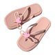 thumbnail image 3 of 2PCS Flip Flop PVC Patrón de corazón Casual Moda Elegante Sandalias de playa para mujeres Niñas Rosa 36-37 (Apto para 35-36 pies), 3 of 8