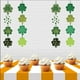 thumbnail image 3 of Billuyoard St Patricks Day Stickers Green Lightweight Shapes Beautiful Shamrock Pray for the Coming of Luck Glitter Appearance Leaf Type3 NO3 Billuyoard HA060182-00, 3 of 6