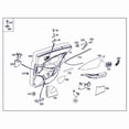 thumbnail image 3 of Poignée de Porte Intérieure de Voiture Compatible avec W211 E Class E320 E500 E63 Chrome, 3 of 7