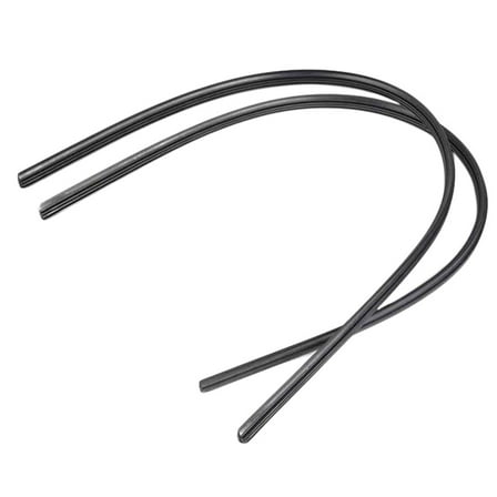 FRCOLOR 2pcs 28 inch Universal Car Frameless Windshield Wiper Rubber Strips Wiper Arm