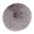 thumbnail image 3 of 4pieces Soft Sheepskin Fluffy Skin Faux Fur Fake Rug Mat Small Rugs, 3 of 5