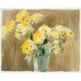 thumbnail image 3 of Hannah Borger Overbeck 14x12 Black Modern Framed Museum Art Print Titled - Vase with Yellow Flowers (circa 1915), 3 of 5