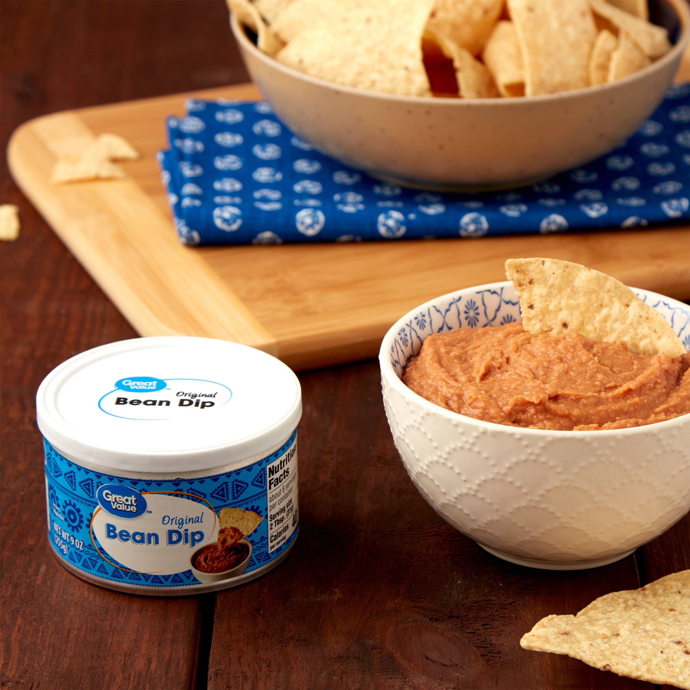 Great Value Original Flavor Bean Dip, 10 oz
