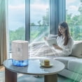 thumbnail image 3 of Rewenti Mini Humidifying Air Cooler Desktop Household Portable Silent Air Conditioning Fan, 3 of 5