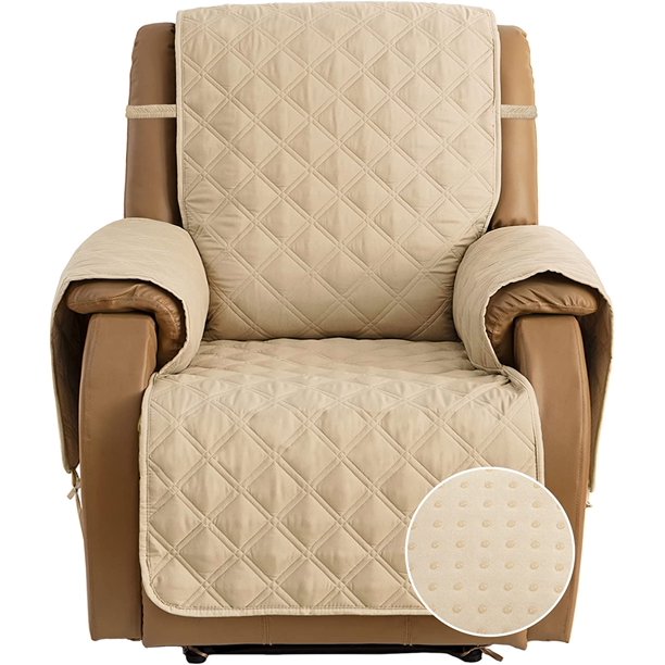 TOMORO NonSlip Quilted Recliner Cover 100 Waterproof Recliner Chair