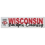 40x10 Sign With Logo Wisconsin Badgers