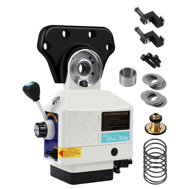 QinaQin Z-Axis Power Feed for Milling Machine, 110V Adjustable Speed 0-200 RPM, 450 in-Lb Torque