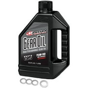 Tusk Drivetrain Oil Change Kit with Maxima Oil For YAMAHA GRIZZLY 600 4x4 1998-2001