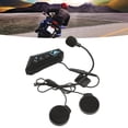 thumbnail image 4 of Auriculares Para Casco De Motocicleta, Intercomunicador 5.0 De Largo Alcance, Respuesta Automática Multifuncional, Función De Voz Inteligente, Resistente Al Viento Para, 4 of 7
