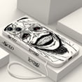 thumbnail image 3 of Funda de teléfono con nivelación individual para Apple, carcasa con cuerda izquierda líquida para iPhone 15, 14, 13, 12, 11 Pro Max Plus, 8, 7, SE, 3 of 5