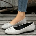 thumbnail image 6 of ZTTD Ladies Flats Casual Shoes Women Shoes Single Shoes Pointed Toe Work Shoes, 6 of 7