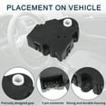 thumbnail image 3 of Reemplazo del actuador de control de la puerta de mezcla de aire del calentador HVAC para Chevrolet Blazer Durable No.16141802 2 Pcs, 3 of 6