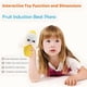 thumbnail image 5 of Juguete de peluche de frutas, muñeco interactivo con sensor de música recargable, juguetes de peluche interactivos para padres e hijos, zanahoria de dibujos animados, plátano, fresa, juguetes de peluc, 5 of 7