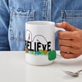 thumbnail image 4 of CafePress - Believe In The Easter Bunny Large Mug - 15 oz Ceramic Large White Novelty Mug, 4 of 6