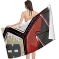 thumbnail image 2 of PHYHOO Red with Large Pool Towels Blanket for Women Men Boys Girls 30x60in, 2 of 8