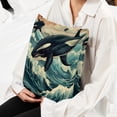 thumbnail image 6 of Whale Patterns - Set of 2, Available in 16x16, 18x18, and 20x20 Inches for Various Occasions, Sofa, Bed, Chair - Includes Pillow Inserts, Cushion Covers, Decorative Pillows, 6 of 6