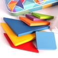 thumbnail image 4 of Rompecabezas de madera colorido para niños, caja de hierro, almacenamiento, rompecabezas, rompecabezas, educación temprana, inteligencia, juguetes de letras digitales, 4 of 5