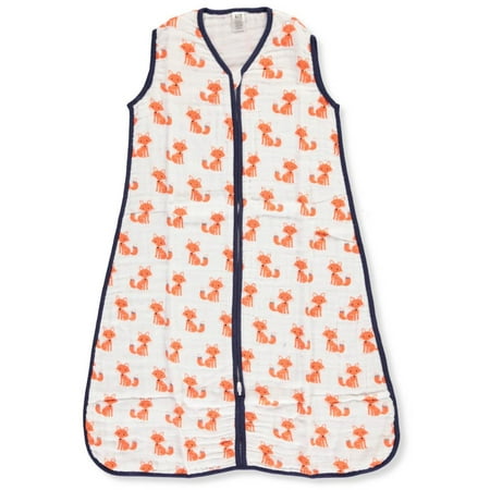 Sleep Sheep Baby - Hudson Baby Boy and Girl Muslin Sleeping Bag (Choose Color & Size)
