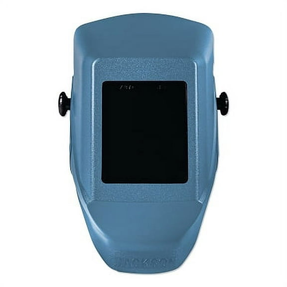 Jackson Safety Welding Helmet - Passive - Polycarbonate/ABS Blend - 4.5" x 5.25" Viewing Area - Shade 10 - 370 Speed Dial Headgear - Blue - HSL100 Series