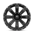 thumbnail image 3 of Msa Offroad Wheels M42 Bounty 15X7 4X137 10Et 132Cb Satin Black Milled Wheel, 3 of 3