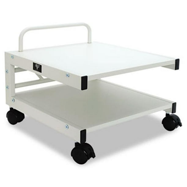 Low Profile Mobile Printer Stand 17 x 17 x 14 Gray