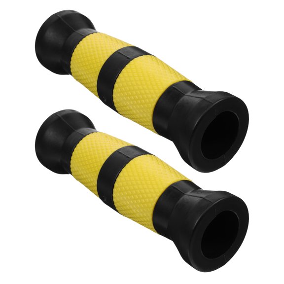 GETAJGHSD 2Pcs Reusable Barbell Grip Covers with Thick PVC Handles for Exercise and Weightlifting