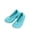 Light Blue, variant on Chenille Ballet Slippers, Flexible House Slipper Design, Plush Insole, Non-Skid Outer Sole - Size XL, Light Blue