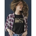 thumbnail image 2 of Saturn Vibes - Cosmic Planet Emoji Design Women's T-shirt, 2 of 4