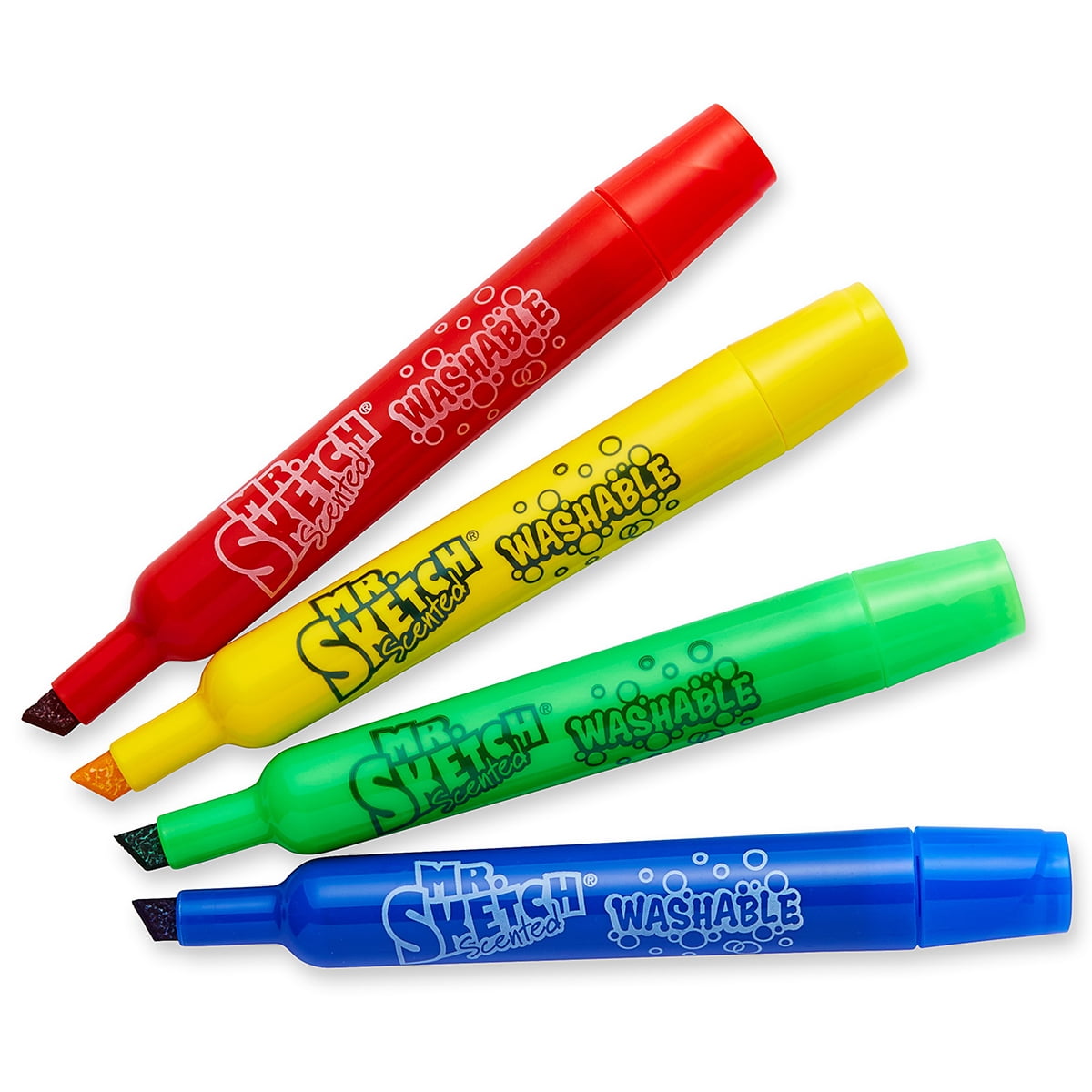 Mr. Sketch 1924008 Washable Scented Markers, chisel Tip, Assorted
