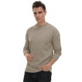 thumbnail image 2 of GIRUNS Men's Crewneck Sweater Soft Casual Sweaters for Men Classic Pullover Sweaters with Ribbing Edge, 2 of 5