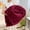 Claret, variant on Bunny Faux Rabbit Fur Throw Blanket for Women, Fluffy Warm Plush Thick Bubble Blanket for Bed Sofa Couch Living Room