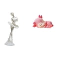 thumbnail image 1 of Figura de escritorio,Estatua de bailarina de ballet,adorno de escritorio,decoración del hogar,Estatua de bailarina moderna,regalo de cumpleaños para la oficina.,Escultura de ciervo,Estatuas, 1 of 8