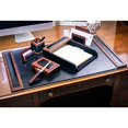 thumbnail image 2 of Dacasso Ensemble de Bureau en Noyer et Cuir, 7 Pcs, 2 of 5