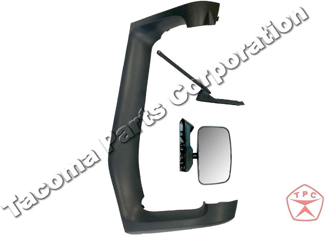 Volvo VNL Left Driver Side Mirror Arm Cover Support Bracket Look Down