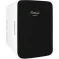 thumbnail image 2 of Cooluli Infinity Black 10 Liter Compact Portable Cooler Warmer Mini Fridge for Bedroom, Office, Dorm, Car - Great for Skincare & Cosmetics (110-240V/12V), 2 of 4