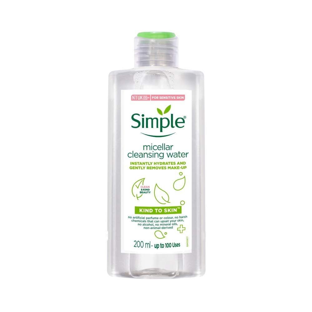 simple anti bac micellar water Kind to Skin Cleansing Water, 200 ml/6.8 oz Skin feels refreshed Vitamine B12 Injection – korean skin care for acne Size:Aqua Lube 2.0 oz