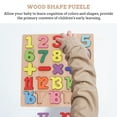 thumbnail image 3 of Shisuyan Composite Material Alphabet Number Puzzles Toy Assorted Color 2 Sets 7.86X7.86X0.28 In, 3 of 8